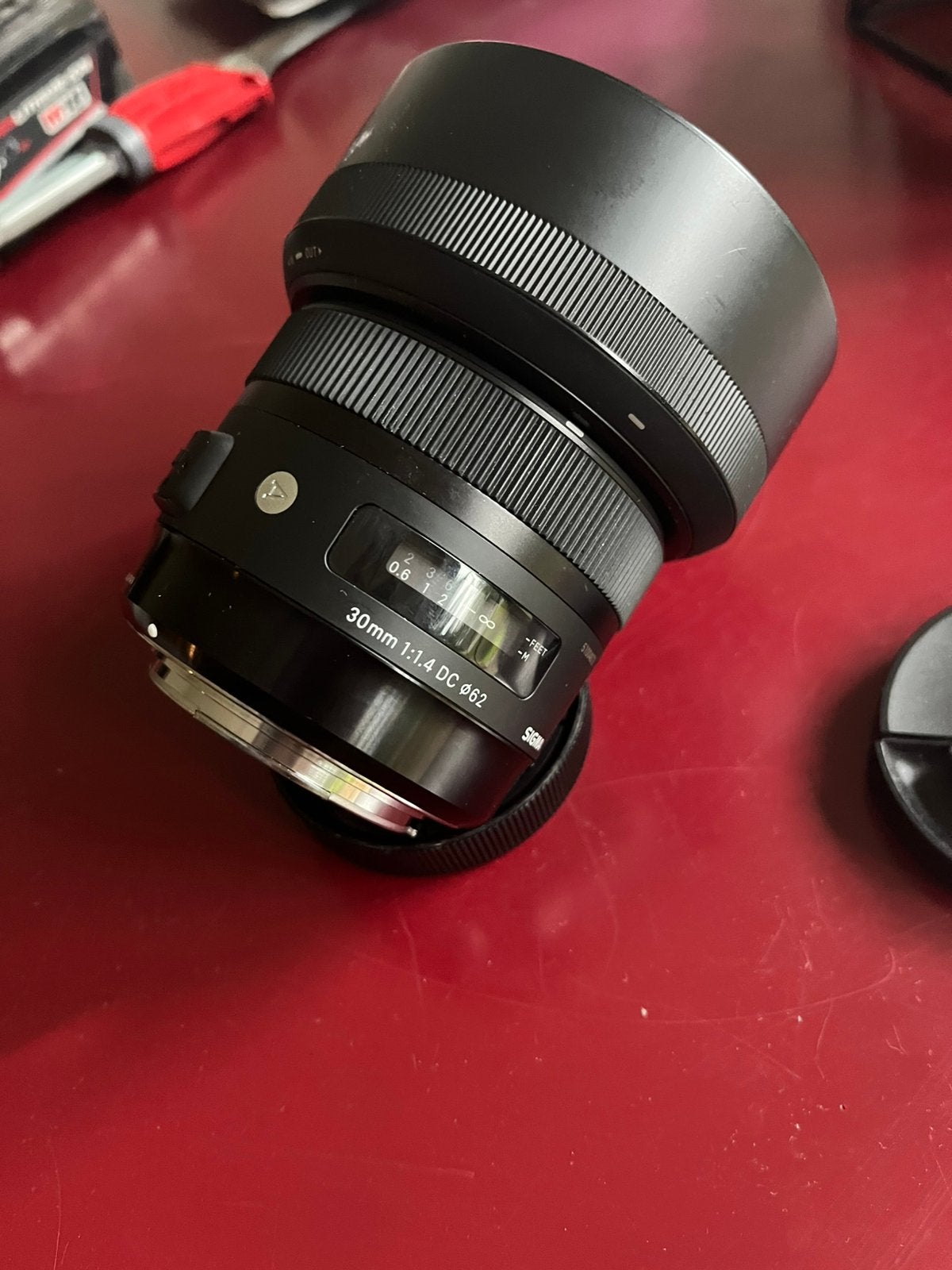 Sigma 30mm F/1.4 ART DC HSM Canon EF-S, Audio, Tv en Foto, Fotografie | Lenzen en Objectieven, Ophalen of Verzenden, Zo goed als nieuw