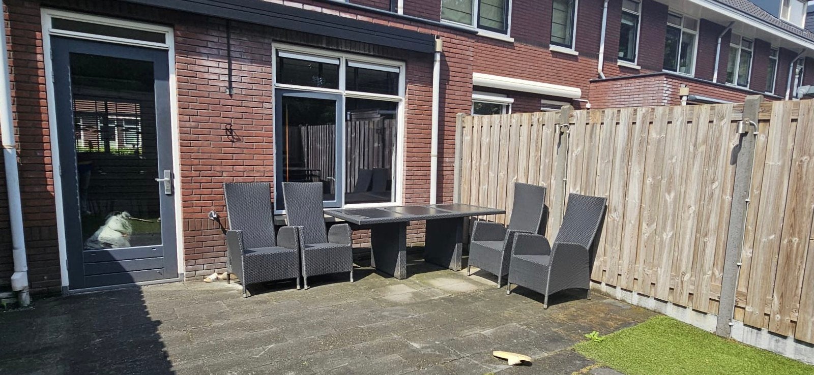 Tuinset, Tuin en Terras, Tuinsets en Loungesets, Ophalen of Verzenden, Gebruikt, Kunststof