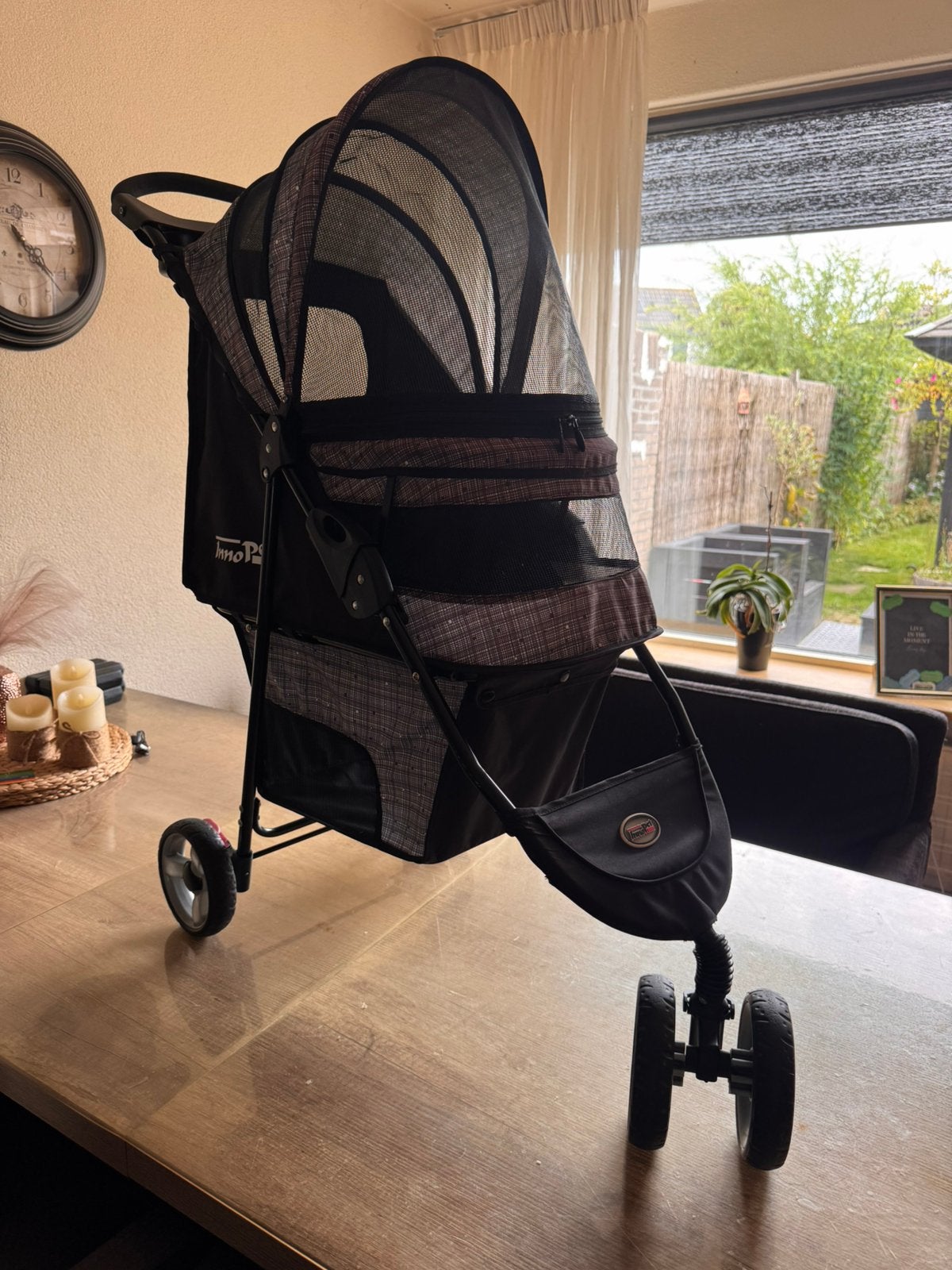 InnoPet Avenue Hondenbuggy - Blended Grey -, Ophalen of Verzenden, Zo goed als nieuw
