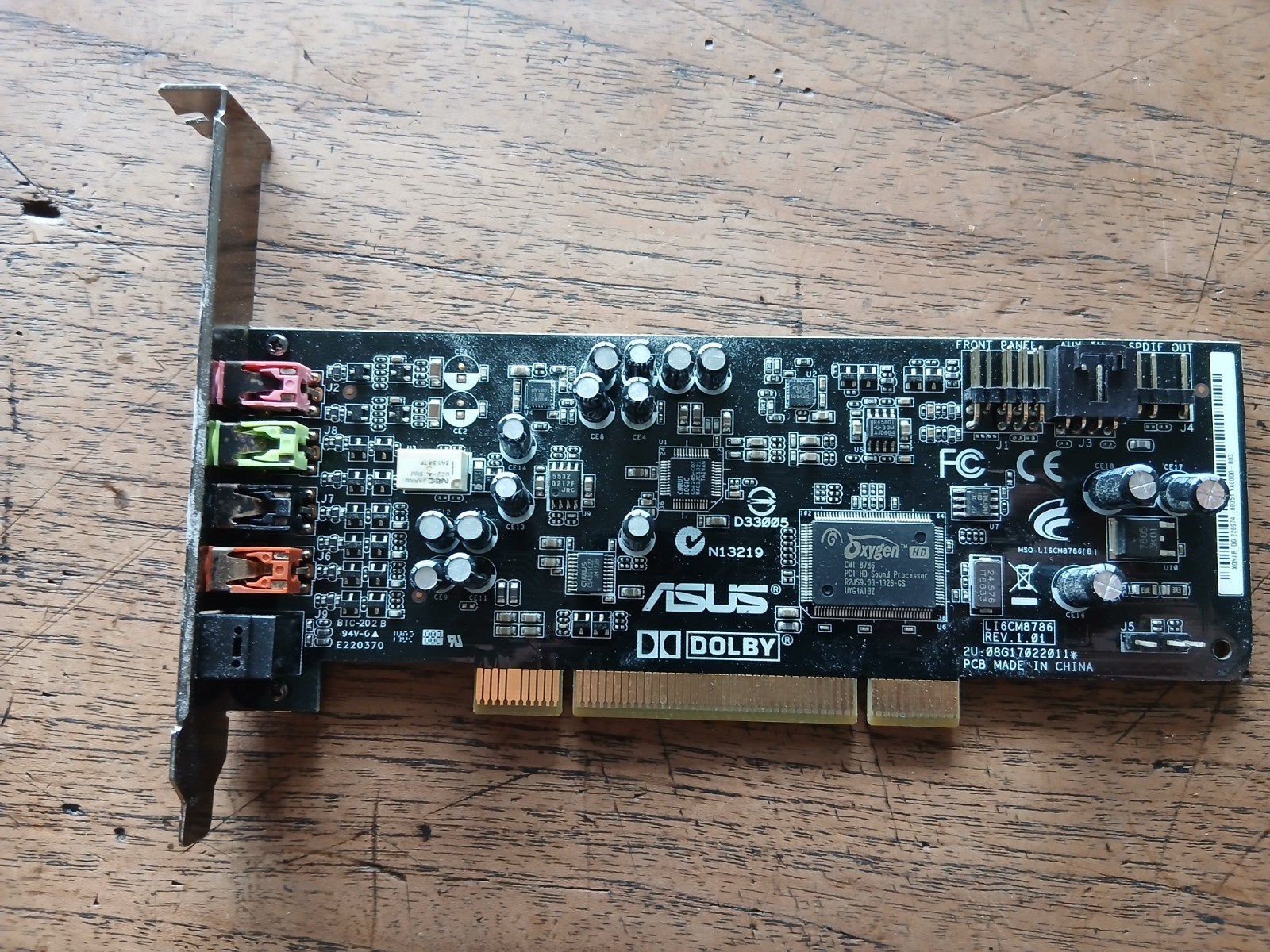 ASUS Xonar DG geluidskaart - Gebruikt, Info@asus.com, Gebruikt, Intern, ASUS