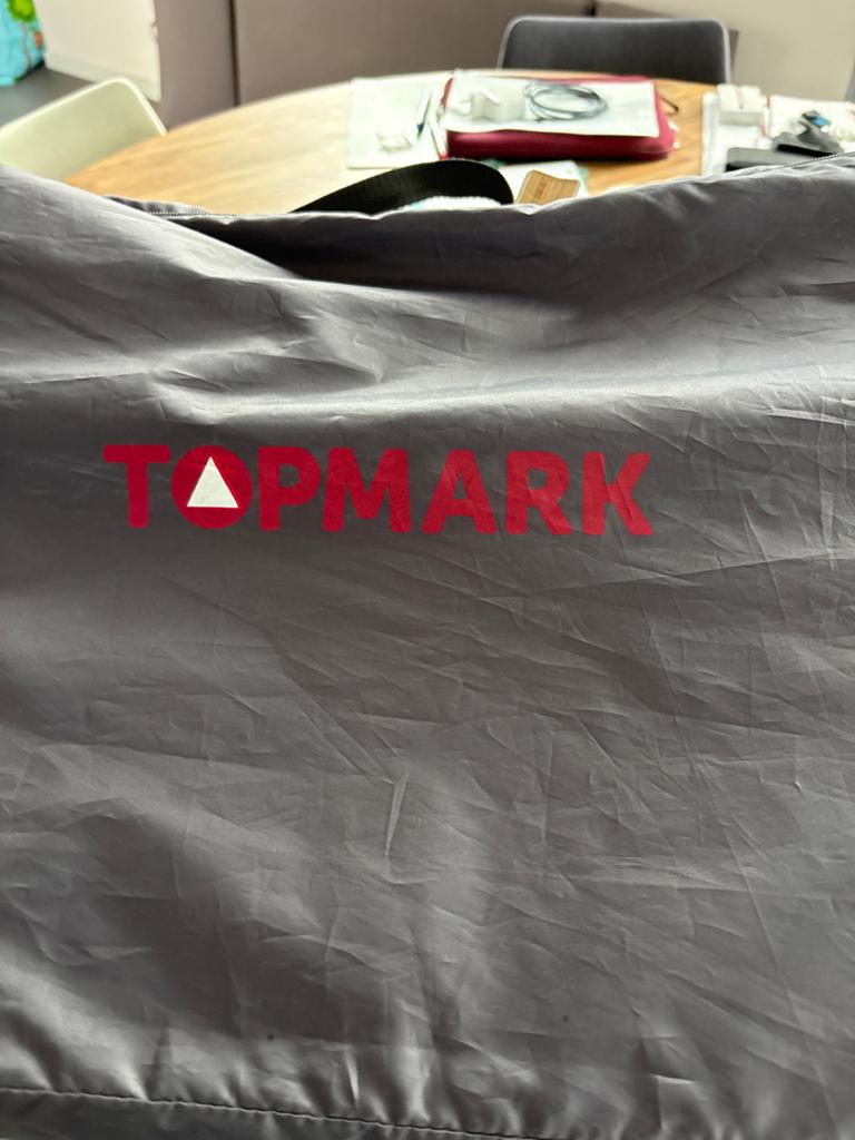 Topmark campingbedje voor oppasouders - Zo goed als nieuw, Ophalen, Gebruikt, Eenpersoons, Blauw