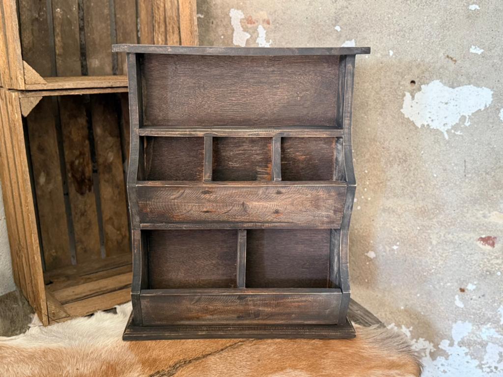 Landelijke houten gruttersbak, Hout, Nieuw, Ophalen of Verzenden, Landelijk
