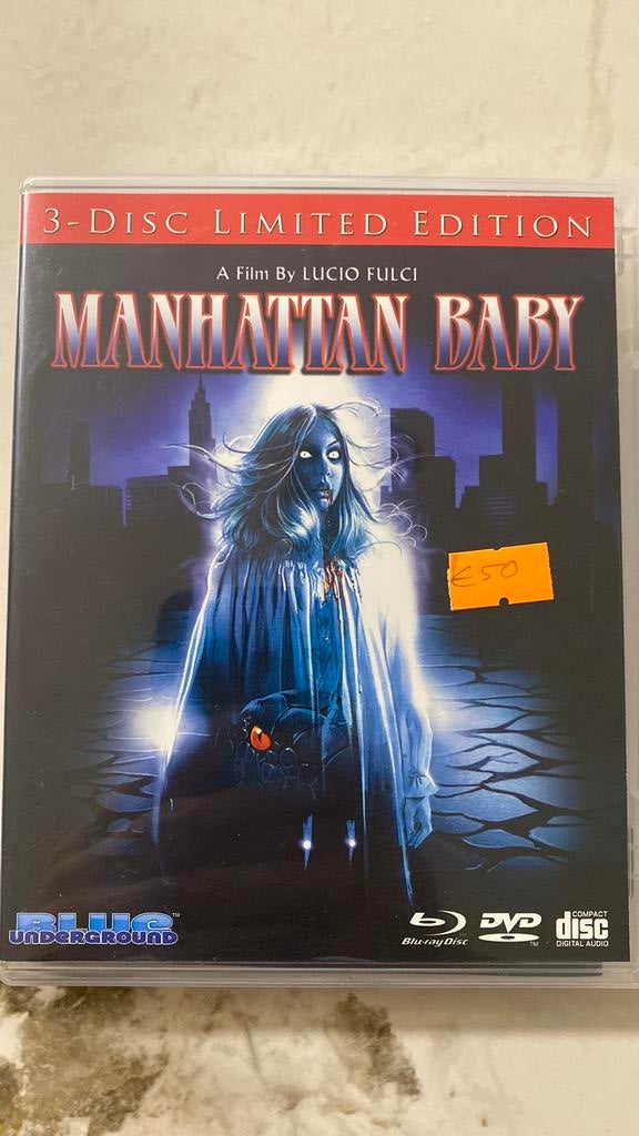 Manhattan baby limited edition 3 discs, Ophalen of Verzenden, Zo goed als nieuw, Horror