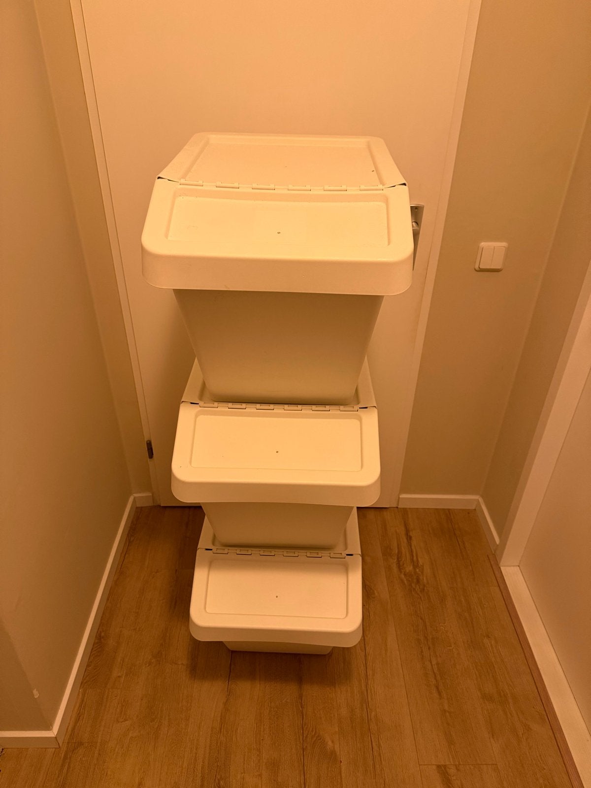 IKEA Sortera afvalbakken 60 liter - 3 stuks, 40 liter of meer, Ophalen, Gebruikt, Kunststof