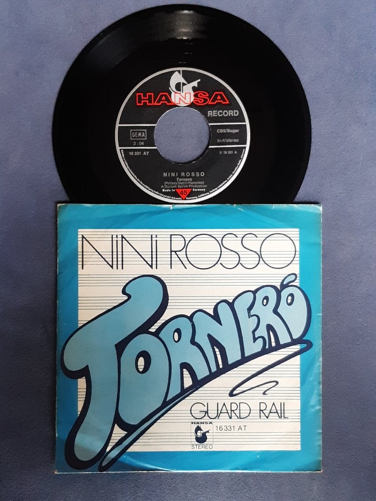 Nini Rosso – Tornerò VG/VG+, Gebruikt, Overige genres, 7 inch, Single