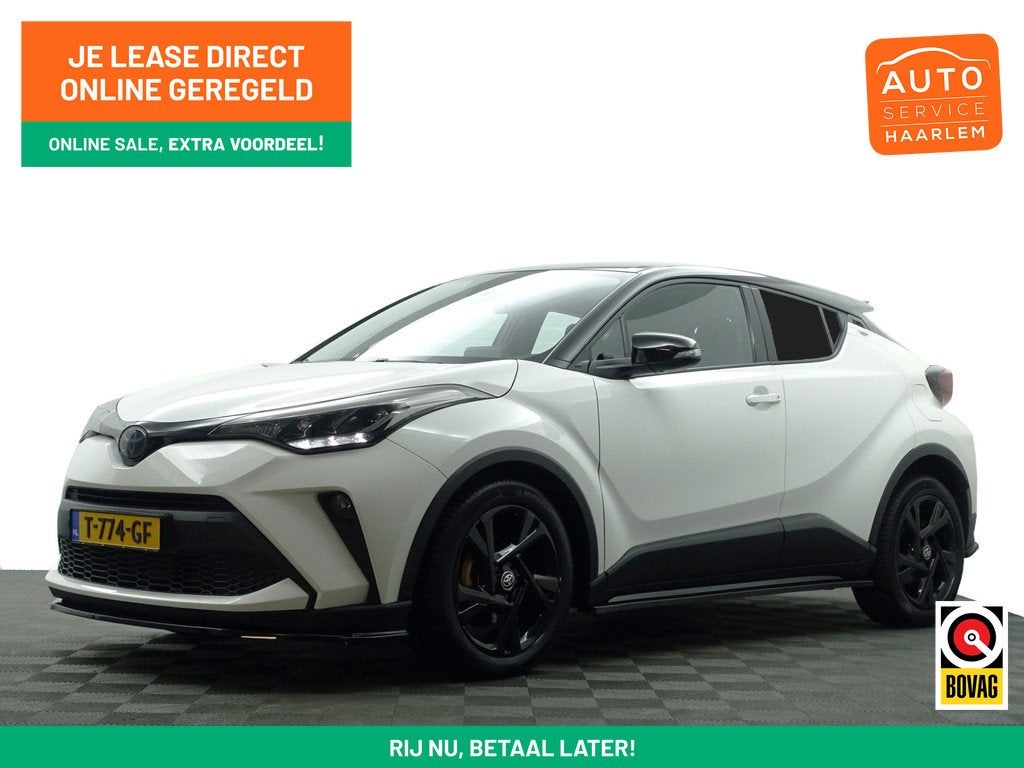Toyota C-HR 1.8 Hybrid Dynamic Sport Aut- Full Maxton Design, Auto's, 4 cilinders, Met garantie (alle), Wit, Hybride Elektrisch/Benzine