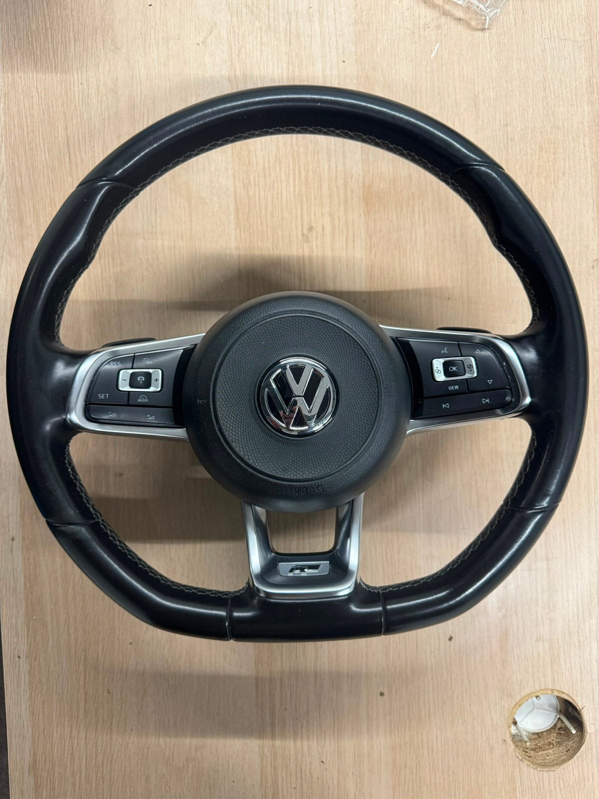 Volkswagen R Line stuurwiel met airbag 2G0419091, Ophalen of Verzenden, Gebruikt, Volkswagen