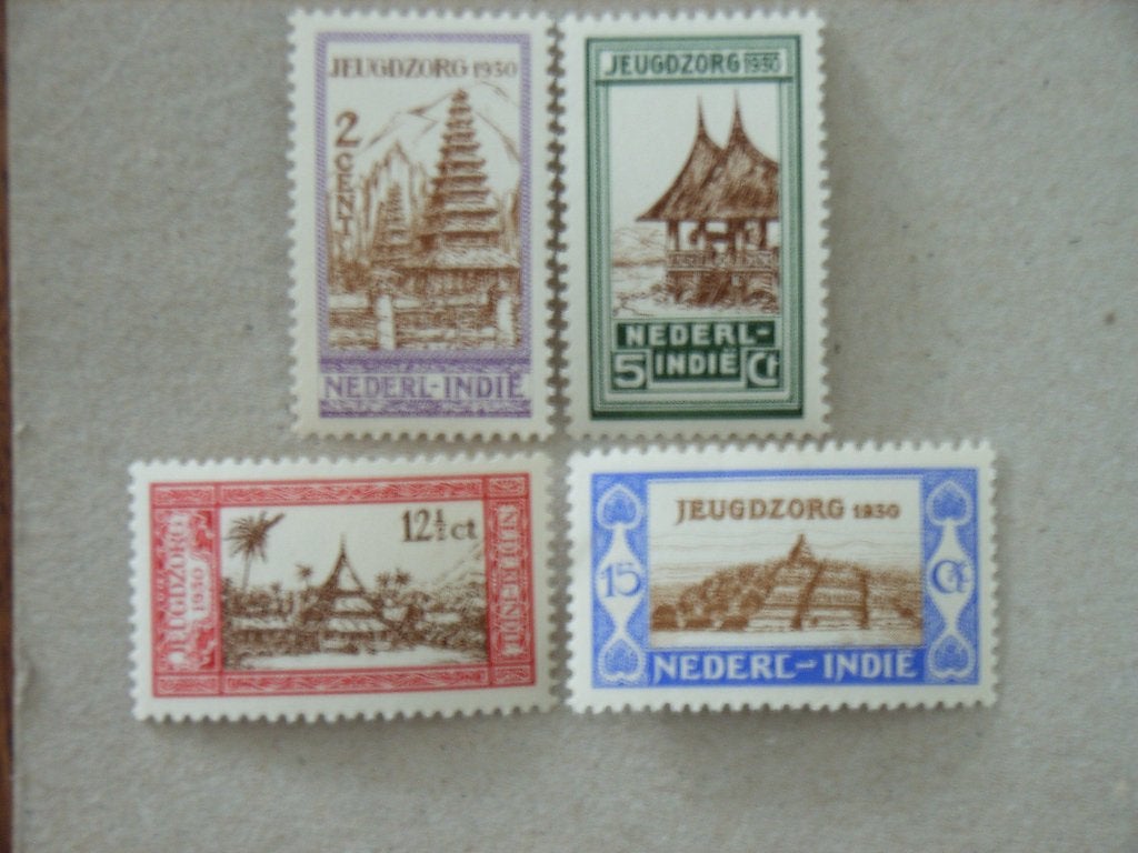 BL   Ned. indie 167-170, Ophalen of Verzenden, Nederlands-Indië