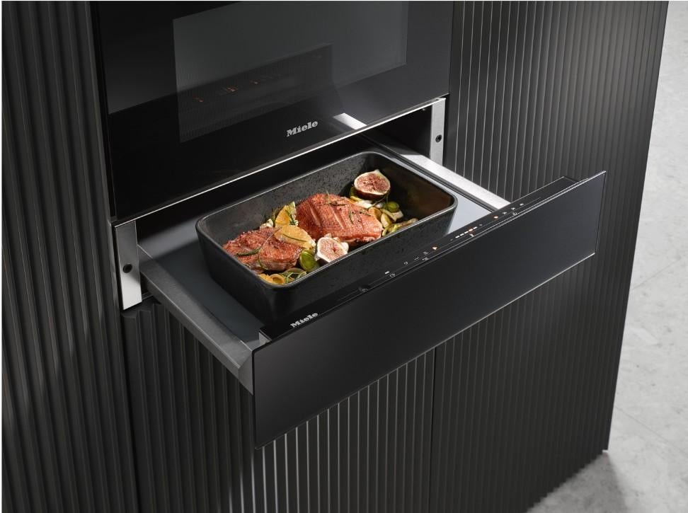 Miele ESW7010 - Warmhoudlade - Zwart - 150mm, Ophalen, Nieuw, 200 cm of meer, 25 tot 50 cm