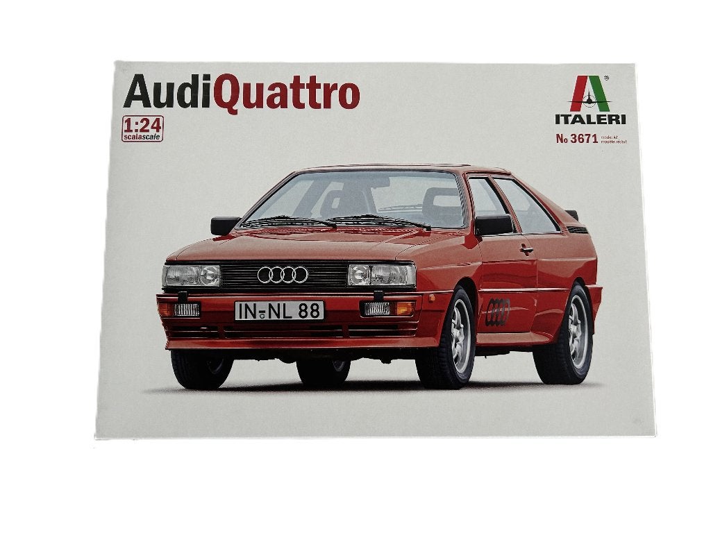 Italeri Audi Quattro 1/24 ITA-3671 nieuw, Verzenden, Groter dan 1:32, Nieuw, Italeri