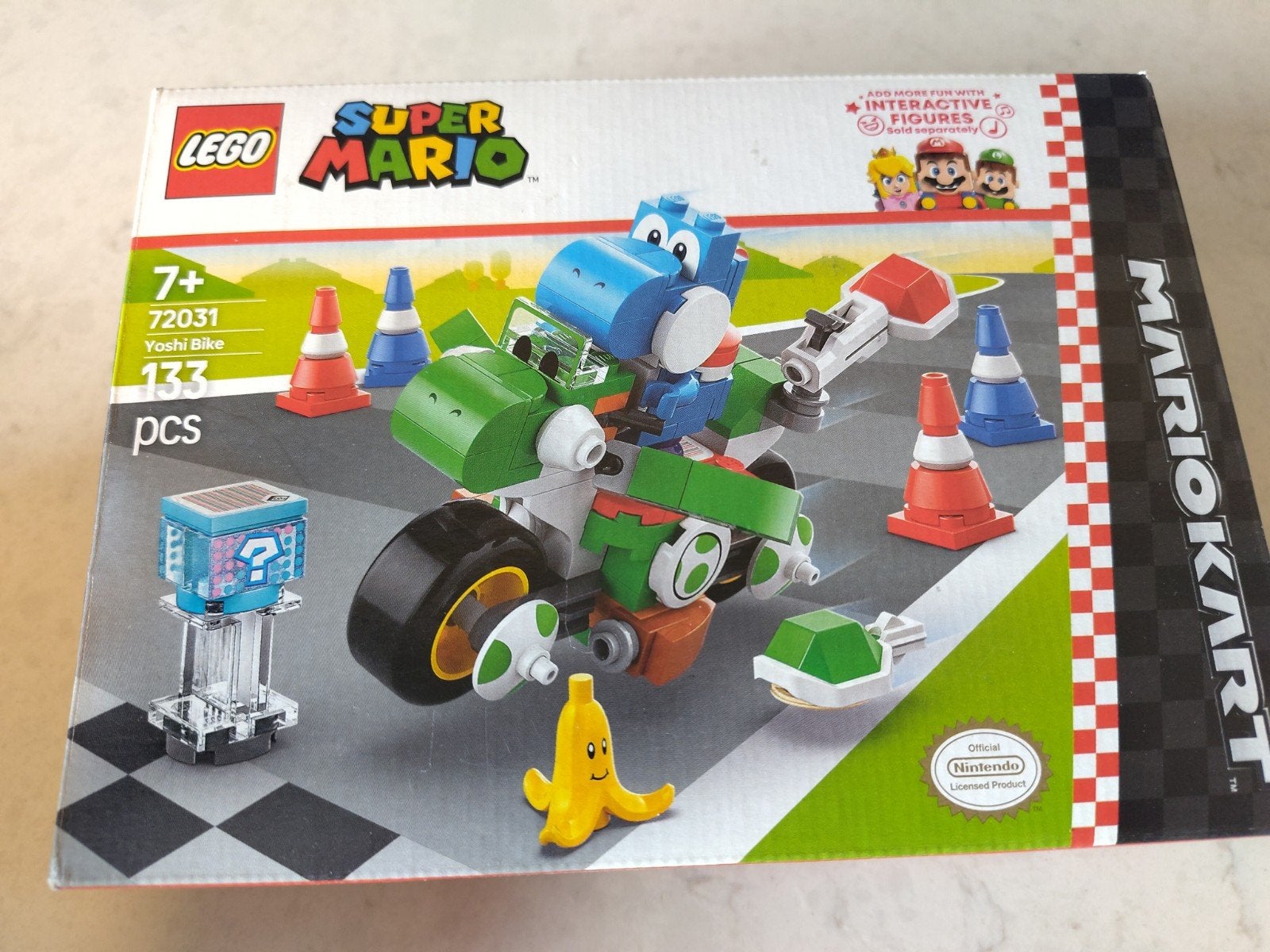 LEGO Super Mario 72031 Yoshi's Bike - Mario Kart, Ophalen, Zo goed als nieuw, Overige merken