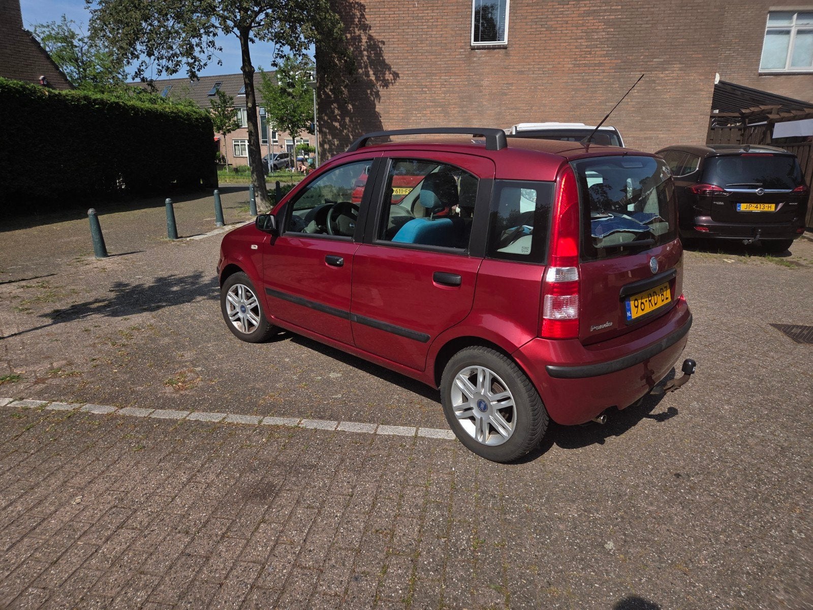 Fiat Panda 1.2 fire Dualogic, Stof, 840 kg, Origineel Nederlands, Metallic lak