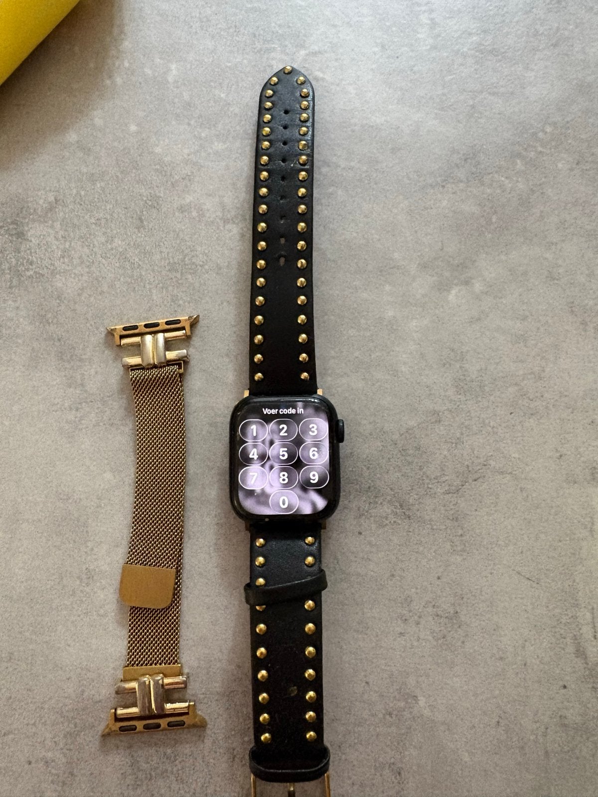 Apple Watch 9, 41 mm zwart - Zo goed als nieuw, Ophalen of Verzenden, Zo goed als nieuw, Zwart, IOS