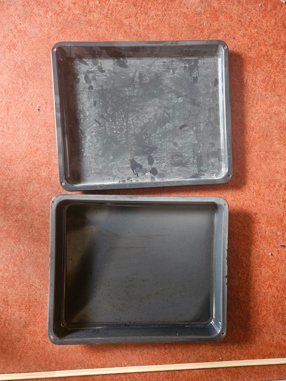 2x AEG Oven Bakplaat Volledige Breedte - Nieuw & Ongebruikt, Ophalen of Verzenden, Nieuw