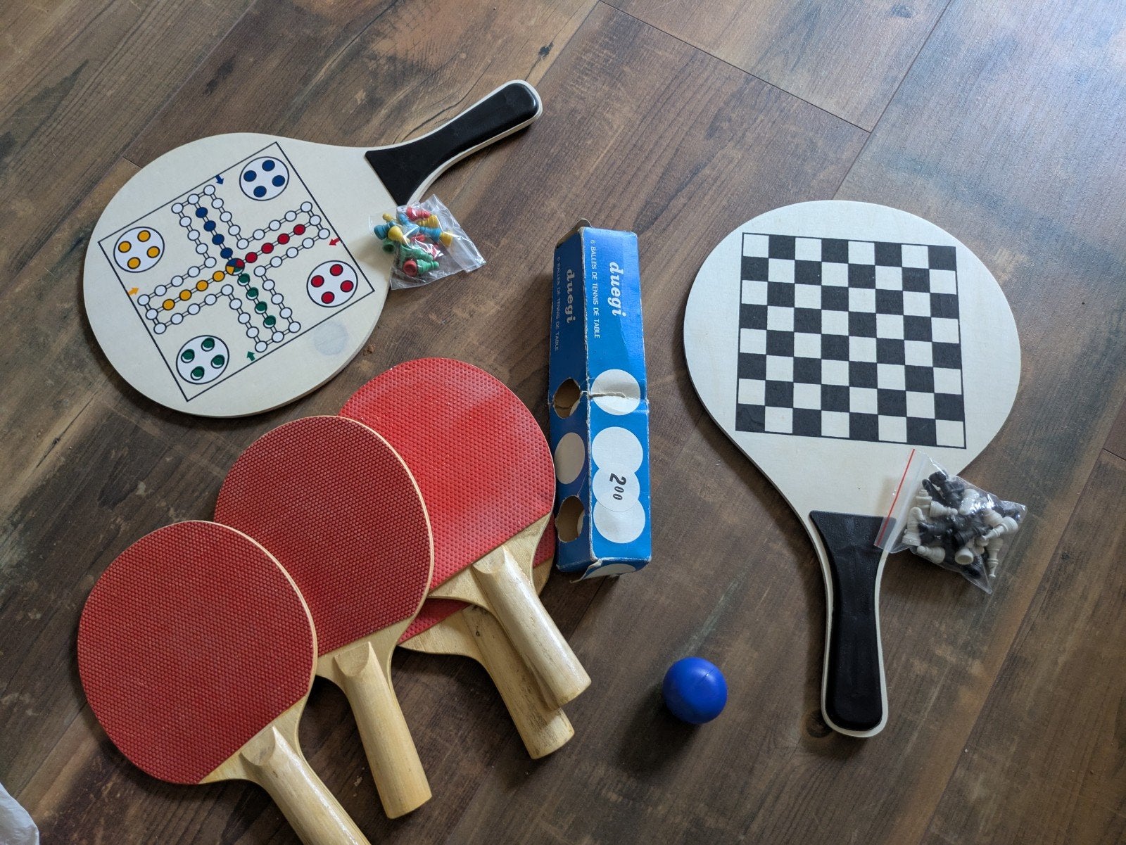 tafeltennis badjes, Sport en Fitness, Ophalen, Nieuw, Net, Batje(s) of Balletje(s)