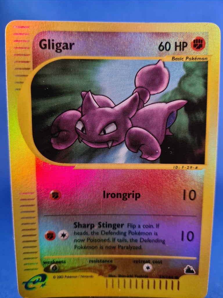 Gligar 59/144 - Skyridge (Reverse Holo), Verzenden, Gebruikt