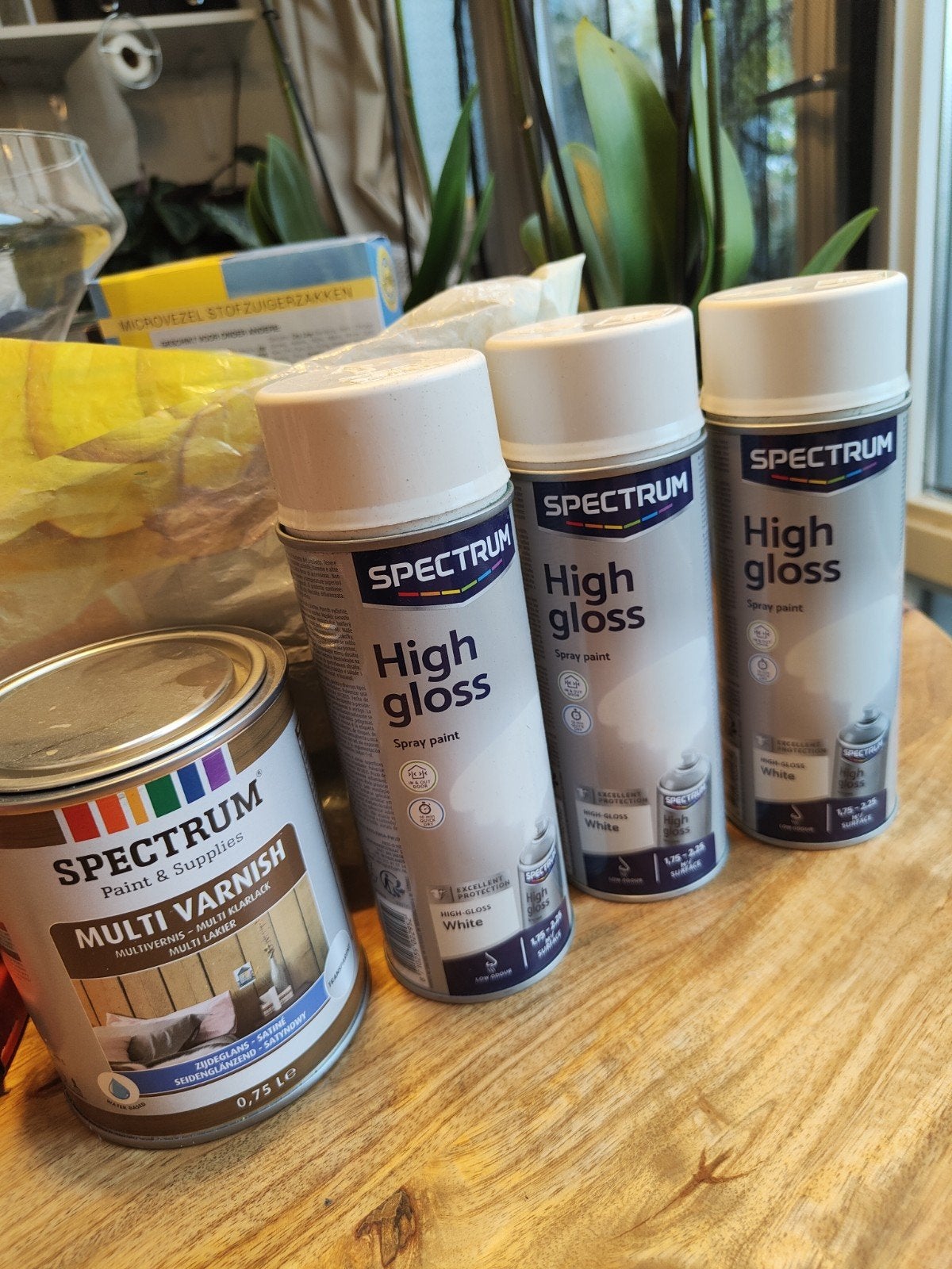 Spectrum Verf en Vernis Set - Nieuw, Doe-het-zelf en Verbouw, Ophalen of Verzenden