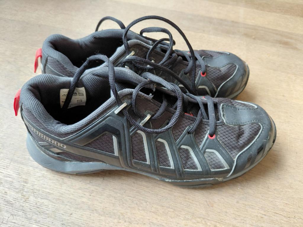 Shimano MTB-schoenen maat 44, Ophalen of Verzenden, Helm