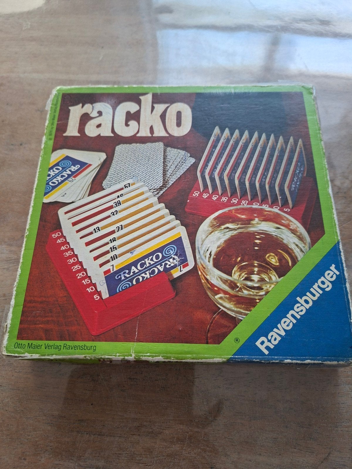 Racko Kaartspel Ravensburger - Vintage Gezelschapsspel, Drie of vier spelers, Ophalen of Verzenden, Gebruikt, Ravensburger