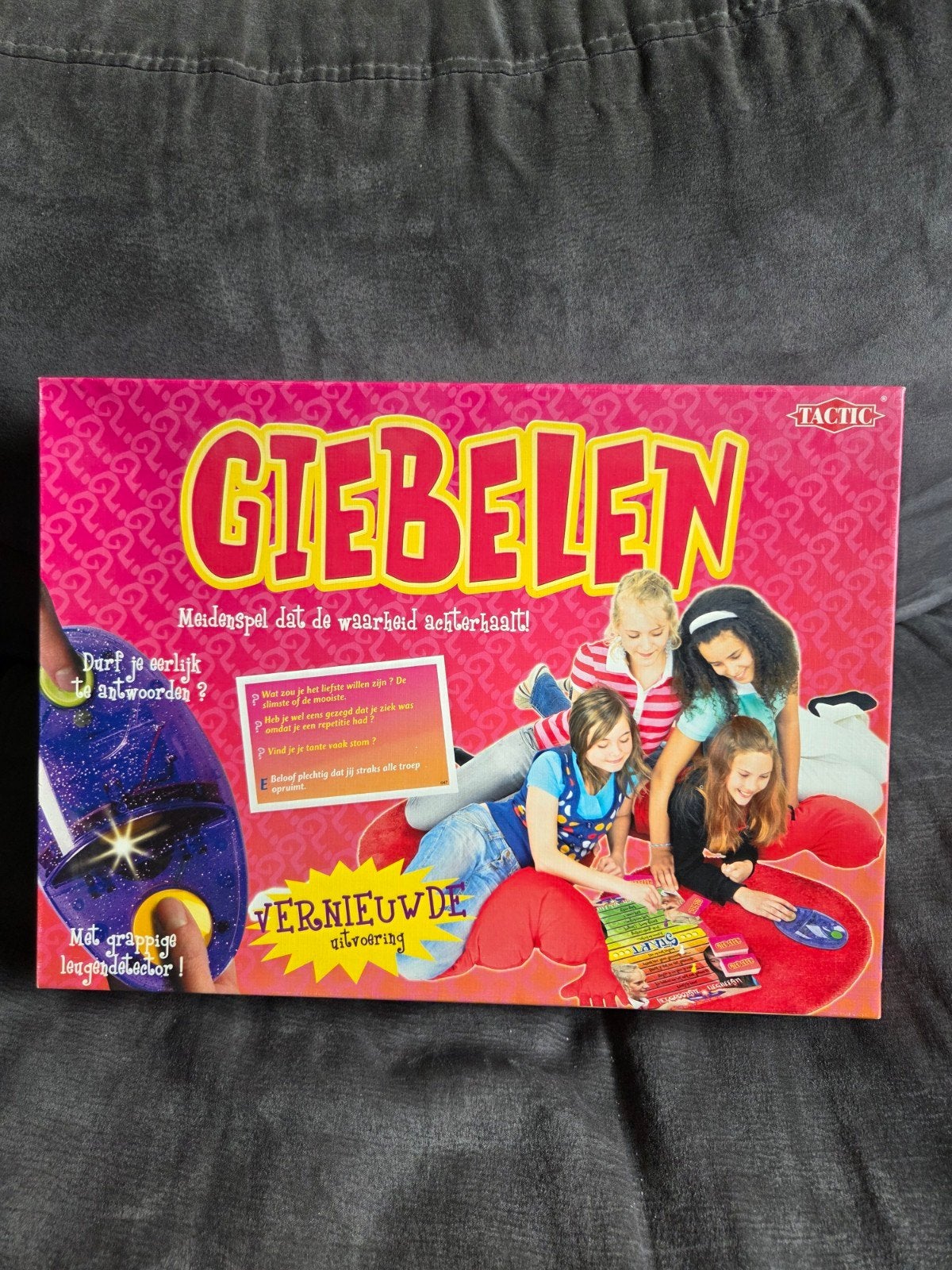 Giebelen Meidenspel - De Waarheid Achterhaald!, Drie of vier spelers, Ophalen, Gebruikt, Tactic