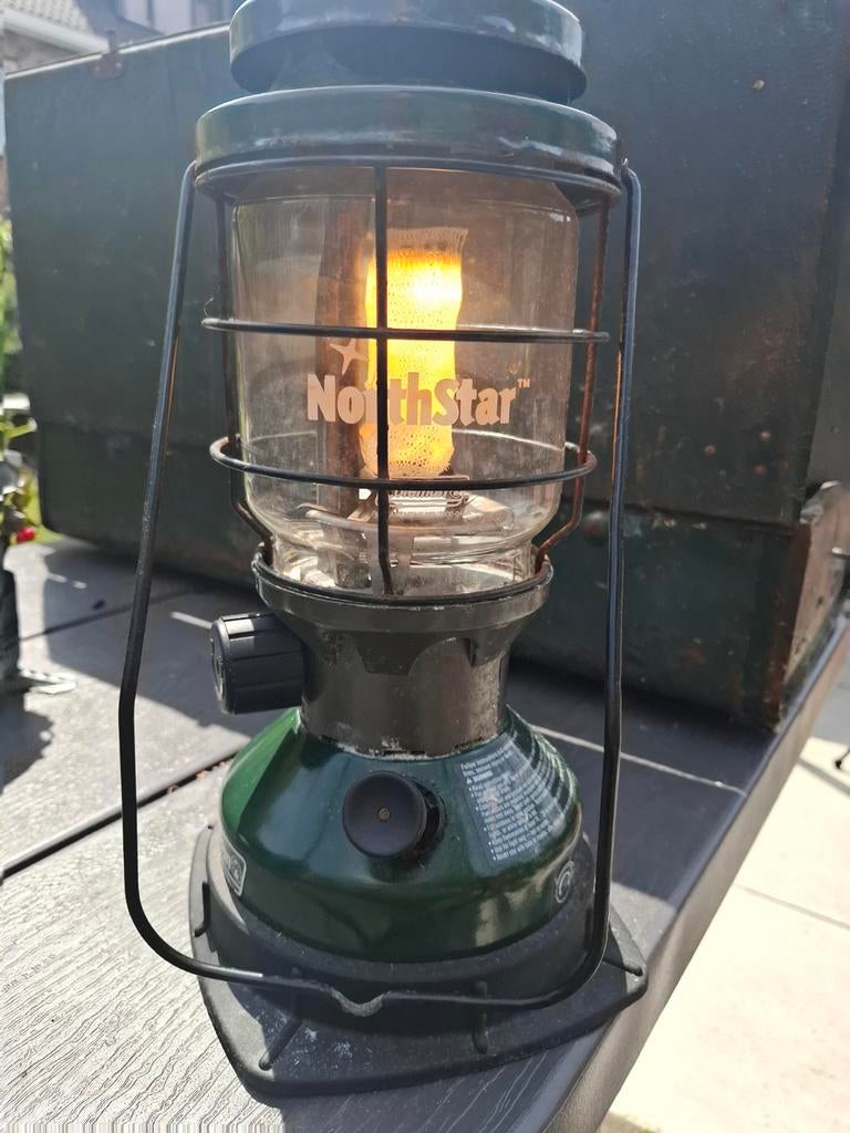 Coleman benzine lampen en branders, Verzenden, Gebruikt