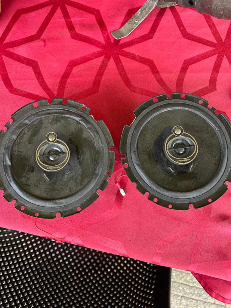 Pioneer TS-G1733I 17cm 3-weg Coaxiale Autospeakers, Auto diversen, Ophalen of Verzenden, Gebruikt