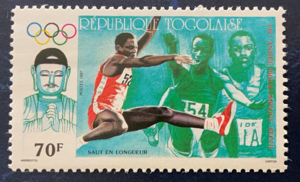 Togo - Olympische Spelen Seoul 1988, Postzegels en Munten, Ophalen of Verzenden, Overige landen, Postfris