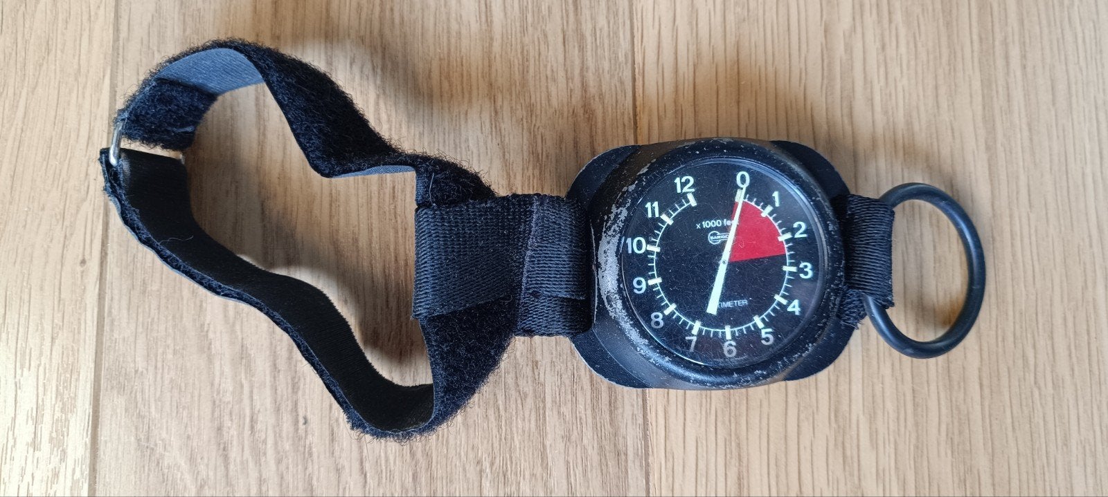 Analoge pols hoogtemeter Parachutespringen, Ophalen, Zwart, Overige maten, Gedragen