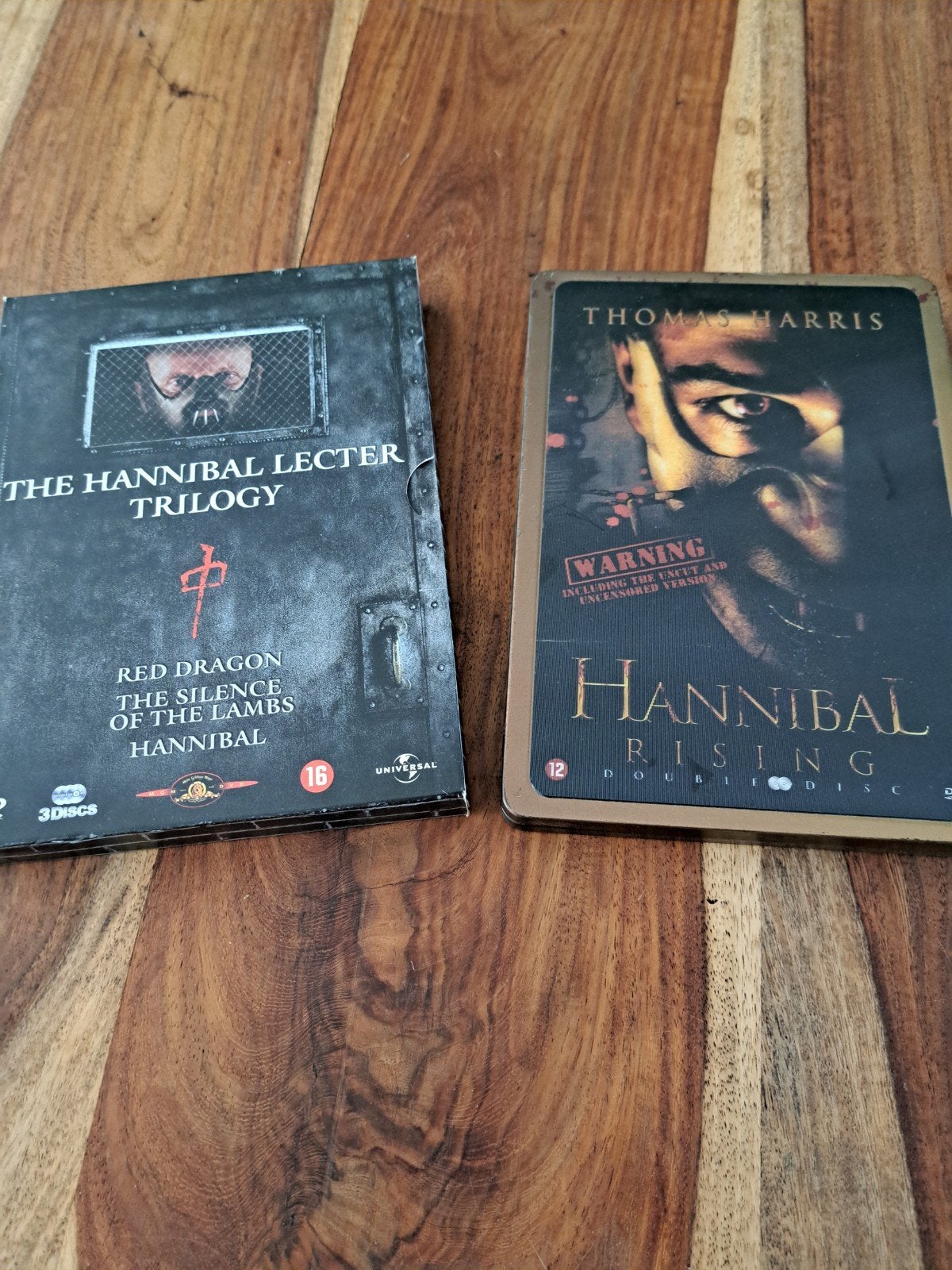 The Hannibal Lecter Trilogy & Hannibal Rising Dvd, Psychologische thriller, Vanaf 16 jaar, Nederlands, Ophalen of Verzenden