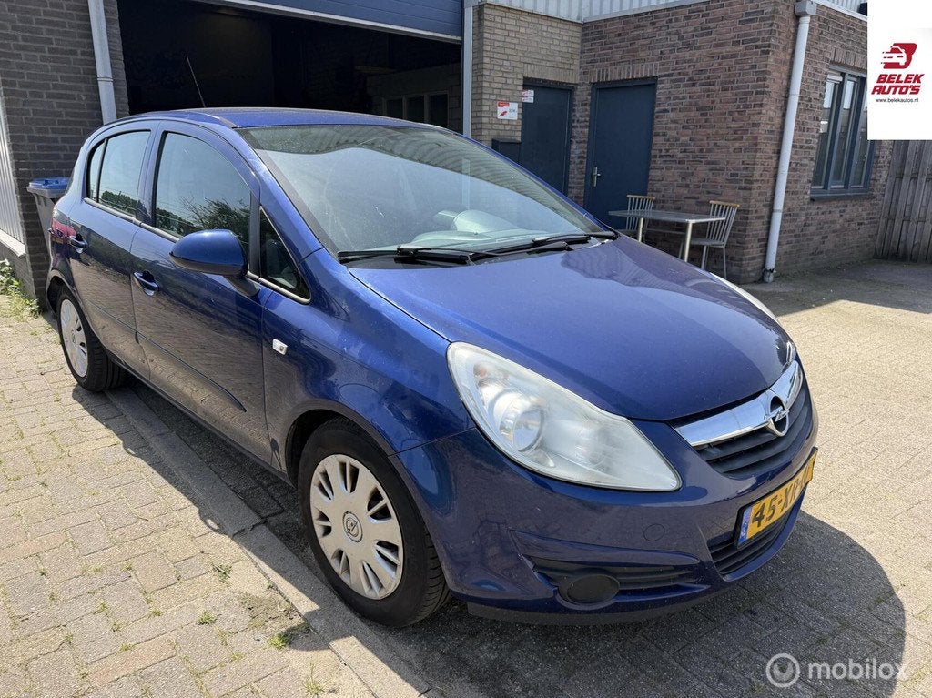 Opel Corsa 1.2-16V Business, Voorwielaandrijving, Gebruikt, 4 cilinders, Blauw