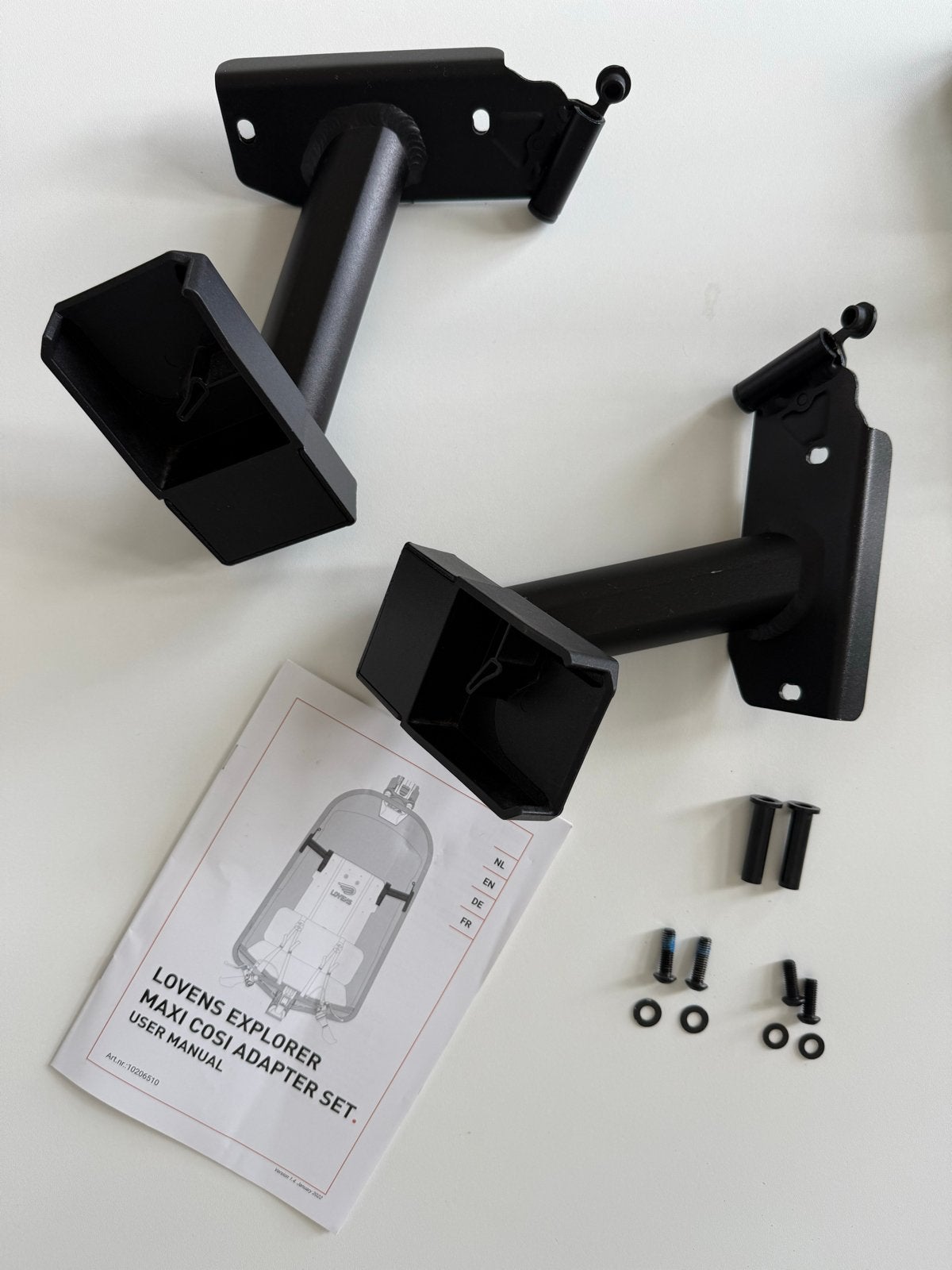 Lovens Explorer Maxi Cosi Adapter Set - Nieuwstaat, Ophalen of Verzenden, Zo goed als nieuw, Maxi-Cosi