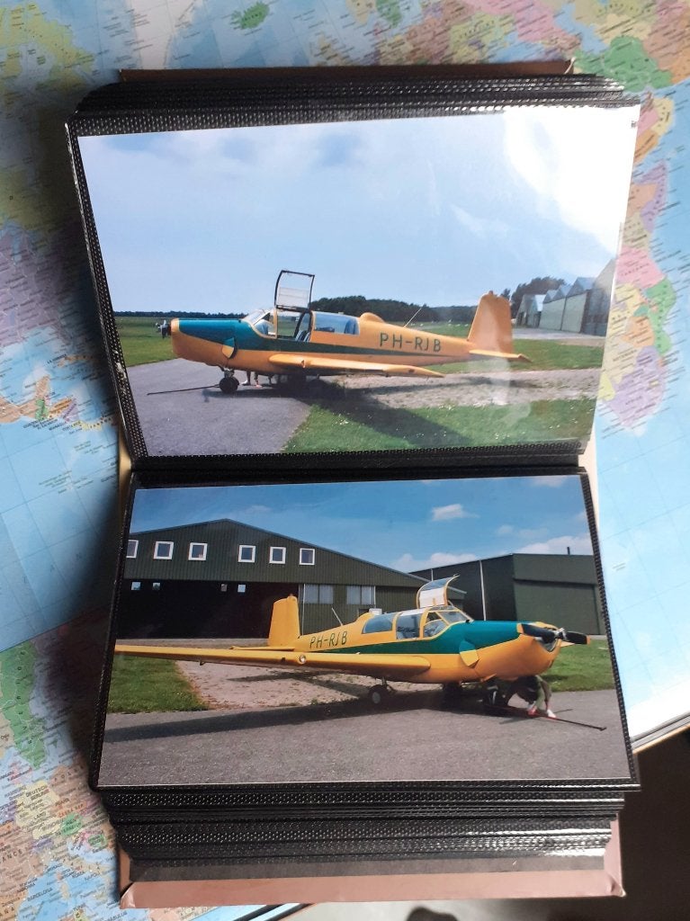 50 Saab Safir foto's (orig.) in een album  heb ik zelf geno, Verzenden, Nieuw, Kaart, Foto of Prent