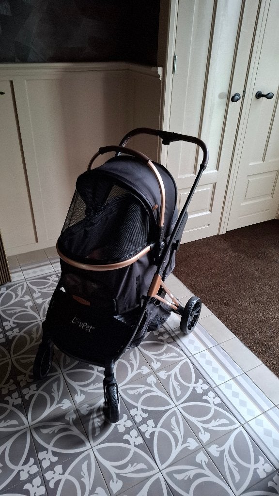 Lovpet hondenbuggy 2 in 1, Dieren en Toebehoren, Honden-accessoires, Ophalen, Zo goed als nieuw