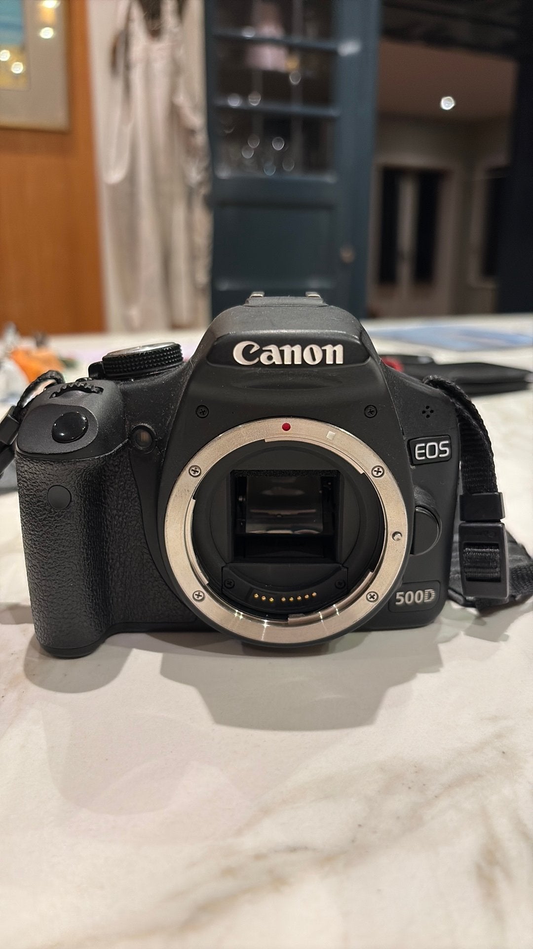 Canon 500D, Ophalen of Verzenden, Gebruikt, Spiegelreflex, Canon