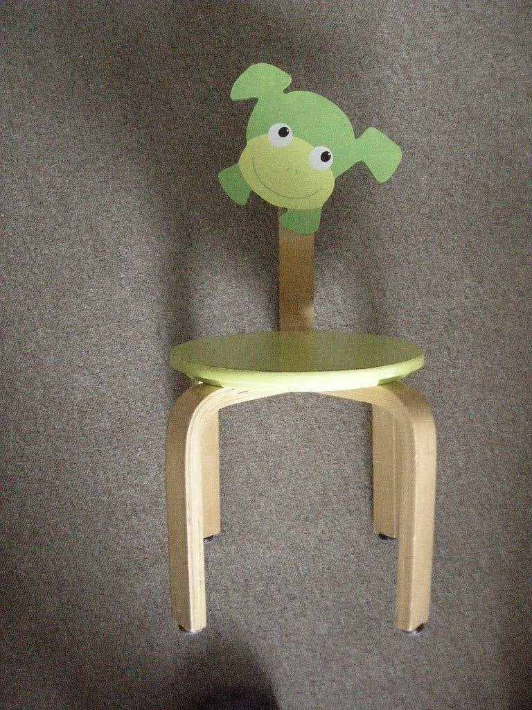 Stoeltje chair frog vintage - nette staat, Kinderen en Baby's, Kinderkamer | Tafels en Stoelen, Ophalen, Zo goed als nieuw, Stoel(en)