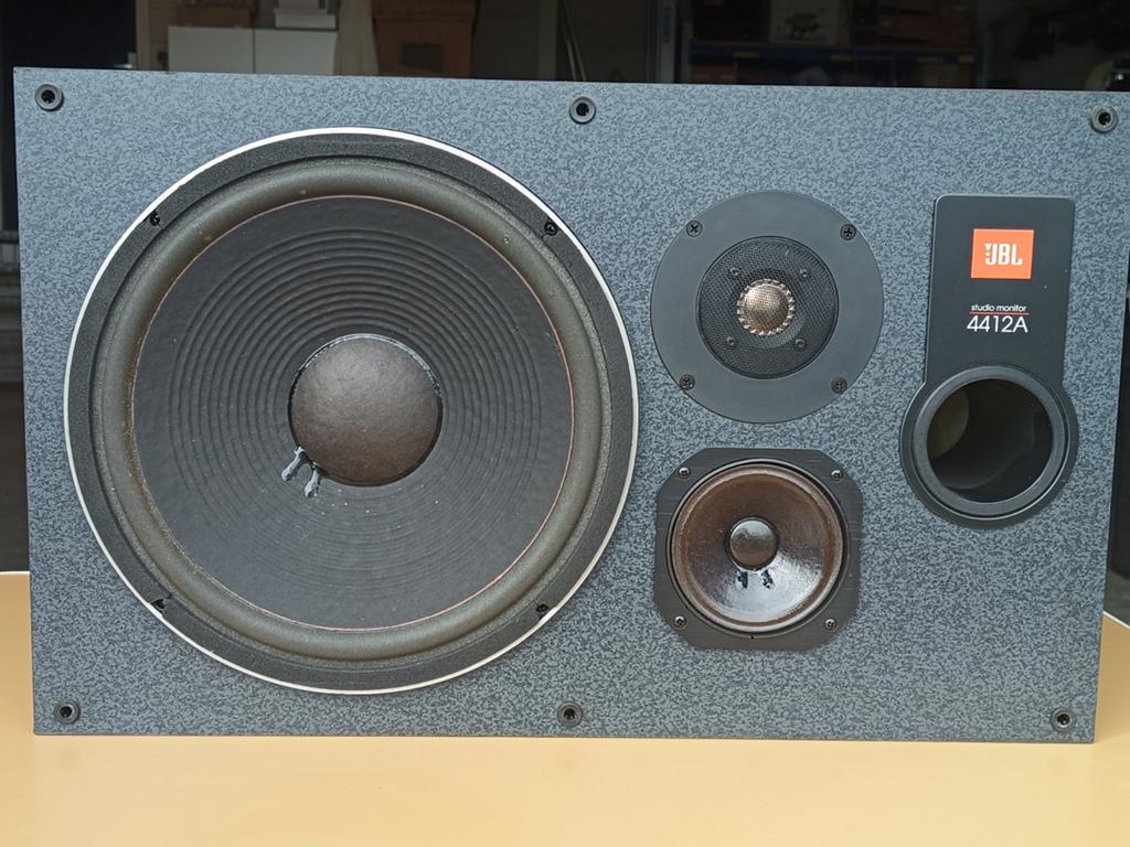 Komplete set JBL 4412A Monitors & stands, Ophalen, Gebruikt, JBL