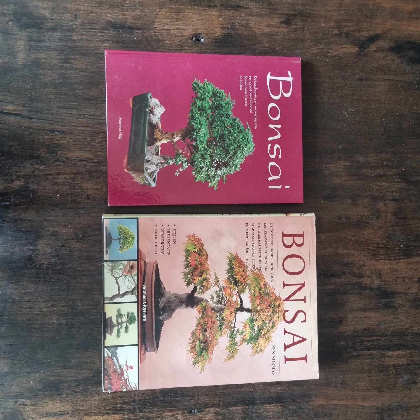 2 Bonsai boeken: Handleiding voor verzorging en vormgeving, Ophalen, Gelezen, Overige onderwerpen, Onbekend