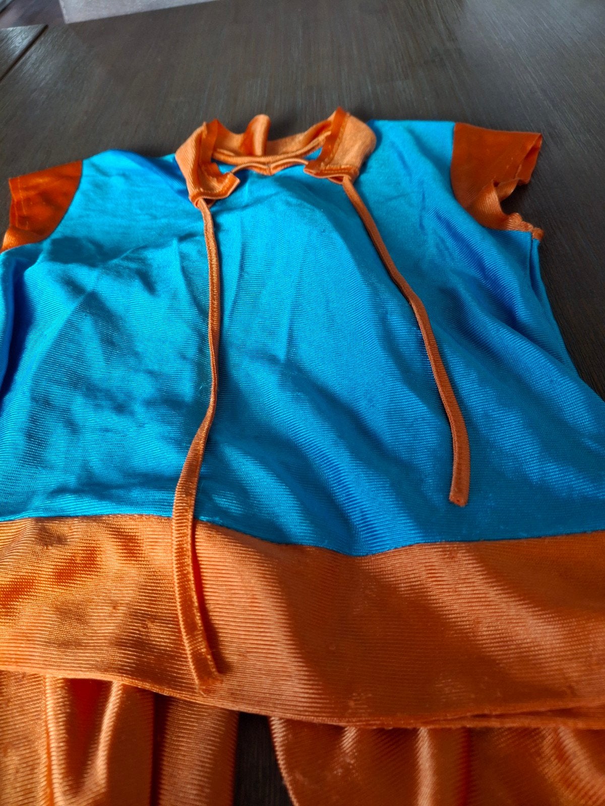 pietenpak voor kinderen - Blauw/Oranje, Ophalen of Verzenden, Gebruikt