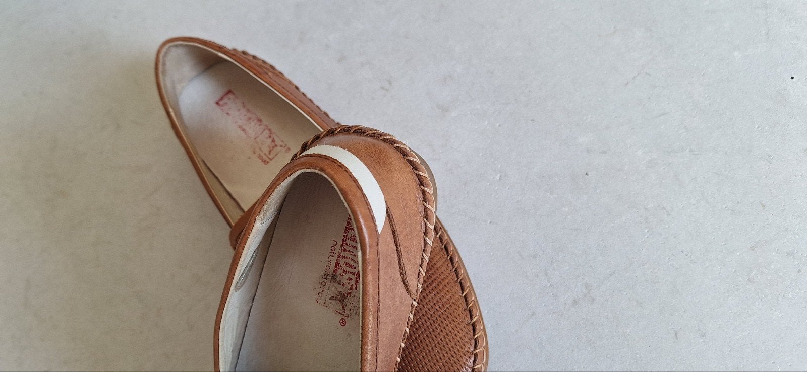 Z.g.a.n Pikolinos heren schoenen loafers  mt 41, Ophalen of Verzenden, Zo goed als nieuw, Bruin, Loafers