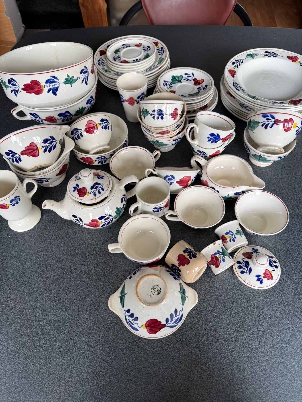 Boerenbont servies, diverse periodes, Ophalen of Verzenden