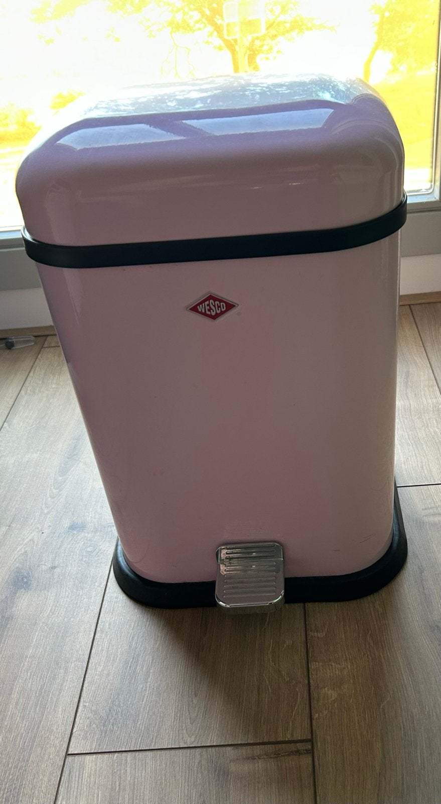 Wesco Prullenbak Single Boy met Pedaal - Zo goed als nieuw, Ophalen, Met pedaal, Metaal, 20 tot 30 liter