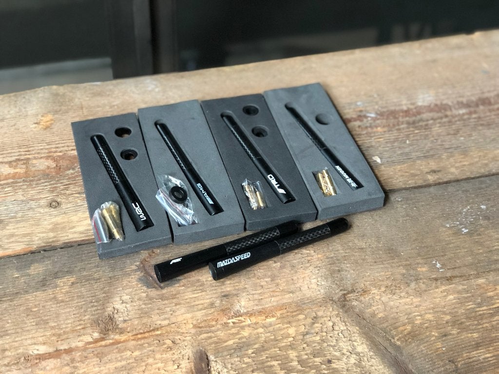 Carbon Antenne Mugen Nismo WRC Ralliart Mazdaspeed TRD ABT, Ophalen of Verzenden