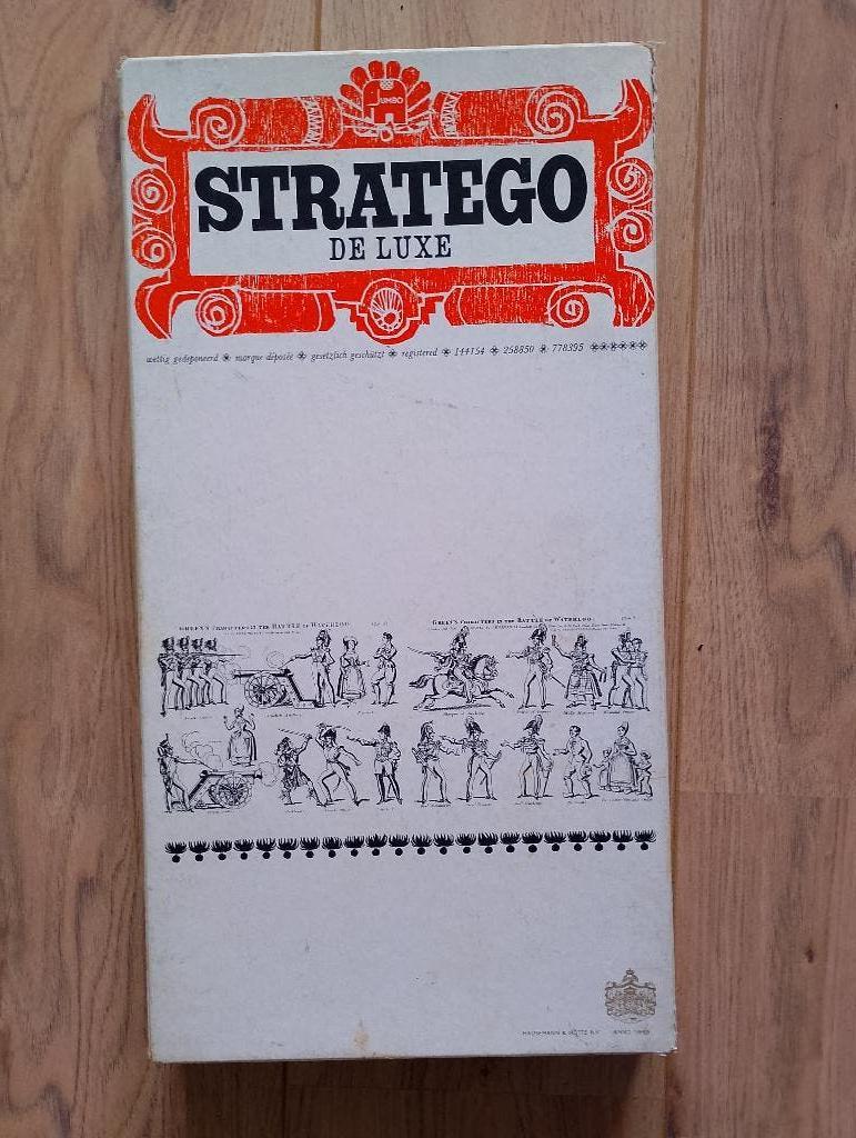 Stratego deluxe (Vintage), Een of twee spelers, Ophalen of Verzenden, Gebruikt, Jumbo