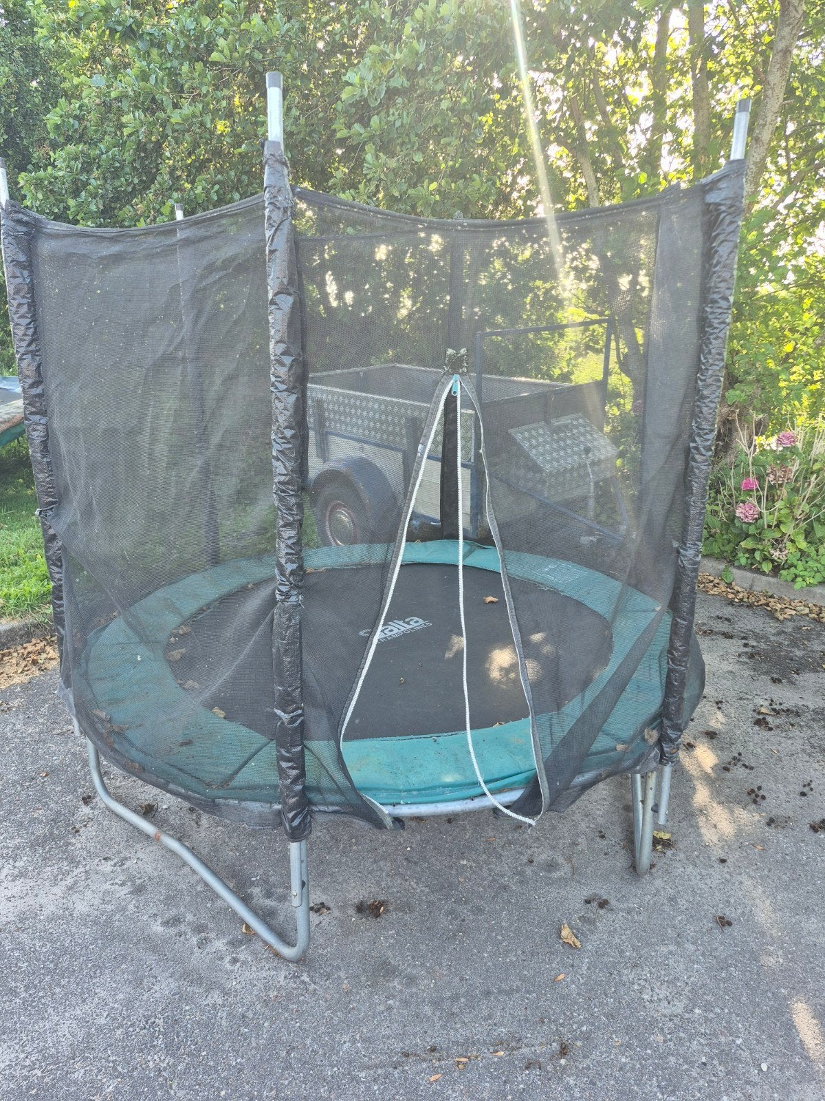 Trampoline gratis af te halen - diameter 210 cm, Kinderen en Baby's, Speelgoed | Buiten | Trampolines, Ophalen, Gebruikt