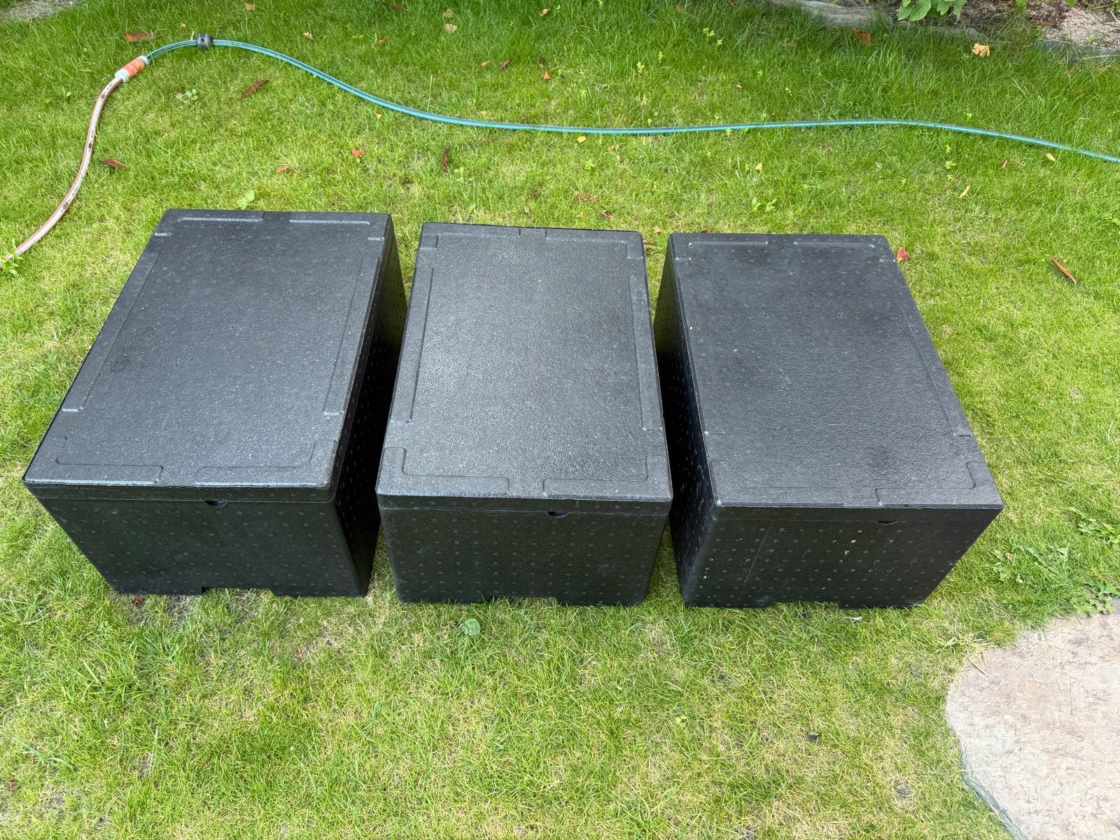 3 Tempex koelboxen / isolatieboxen - z.g.a.n., Caravans en Kamperen, Koelboxen, Ophalen, Zo goed als nieuw, Koelbox, Koelelement