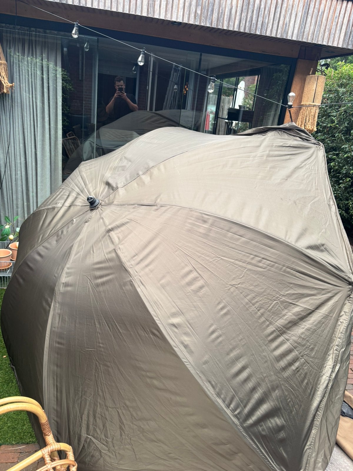 Fox r series brolly, Ophalen of Verzenden, Zo goed als nieuw, Overige typen