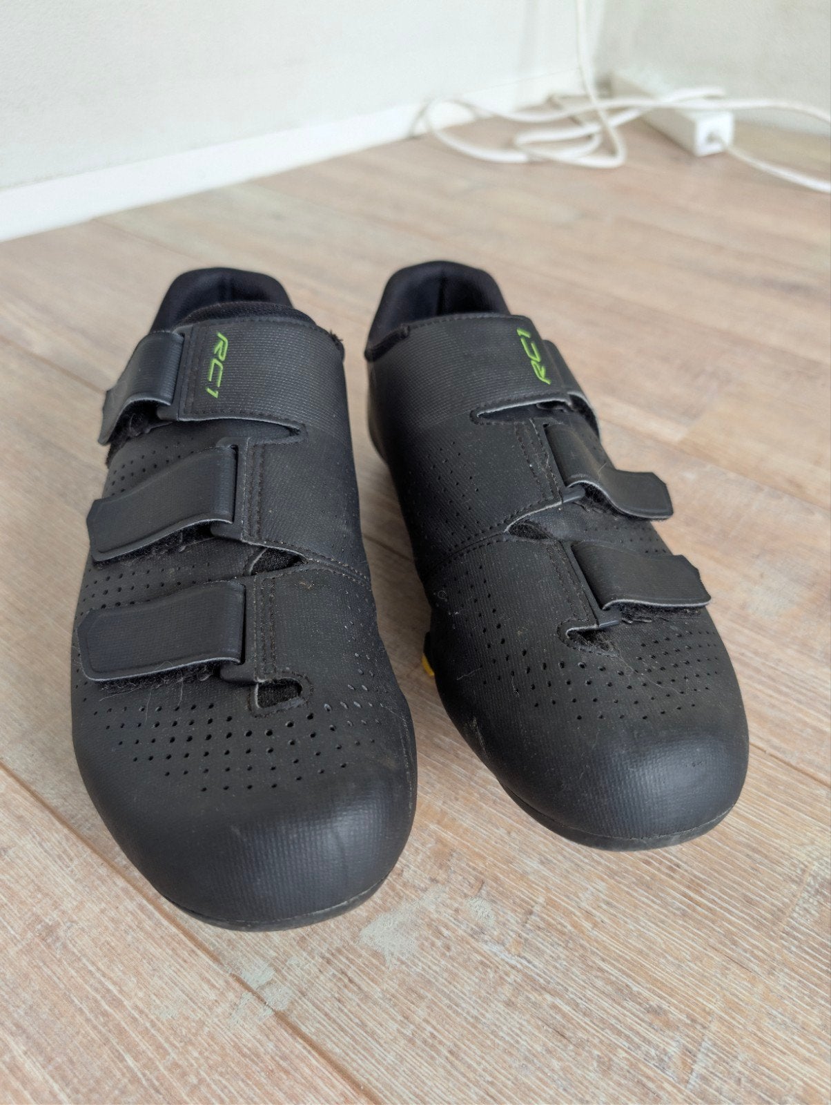 Shimano RC1 racefiets schoenen met klittenband (maat 49), Ophalen of Verzenden, Gebruikt, Kleding