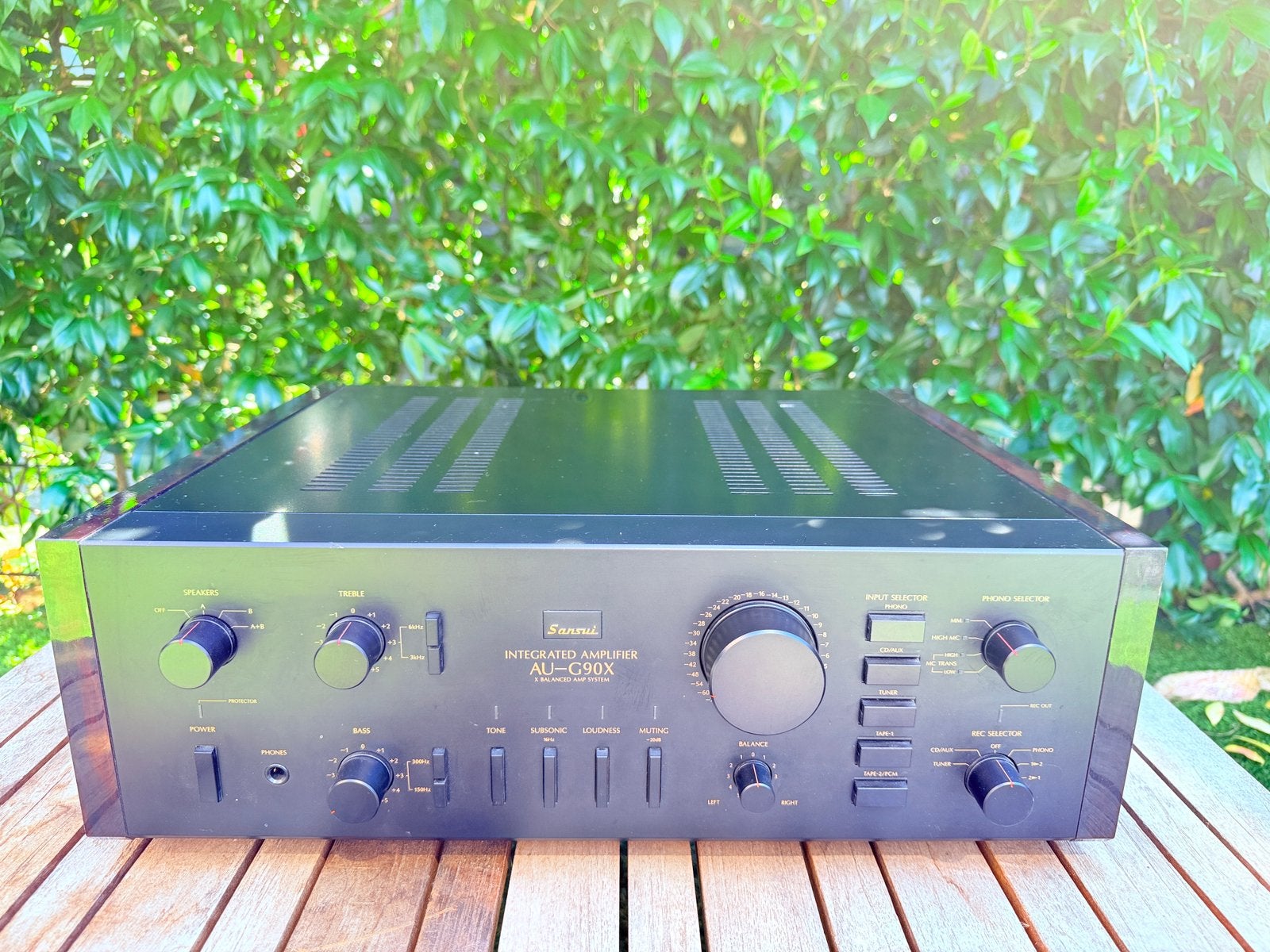 Sansui AU-G90X, Audio, Tv en Foto, Versterkers en Receivers, Ophalen of Verzenden, Zo goed als nieuw, 120 watt of meer, Overige merken