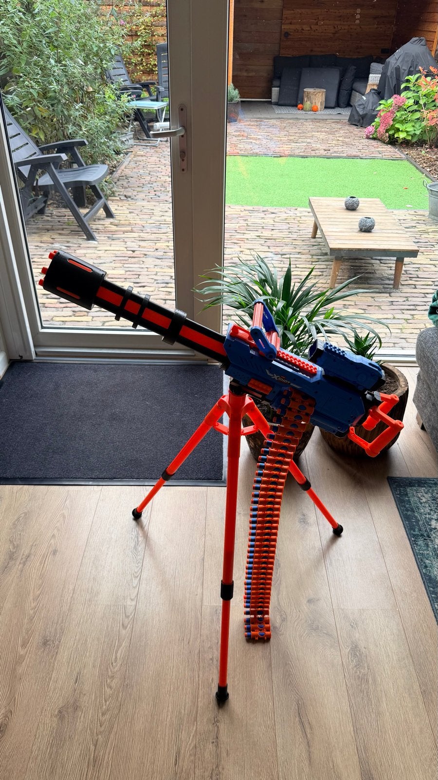 Nerfgun, automatisch., Ophalen, Zo goed als nieuw, Jongen of Meisje