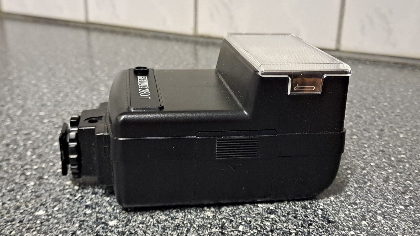 Vintage Revue 280 T flitser voor camera, Overige merken, Onbekend, Ophalen of Verzenden, Zo goed als nieuw